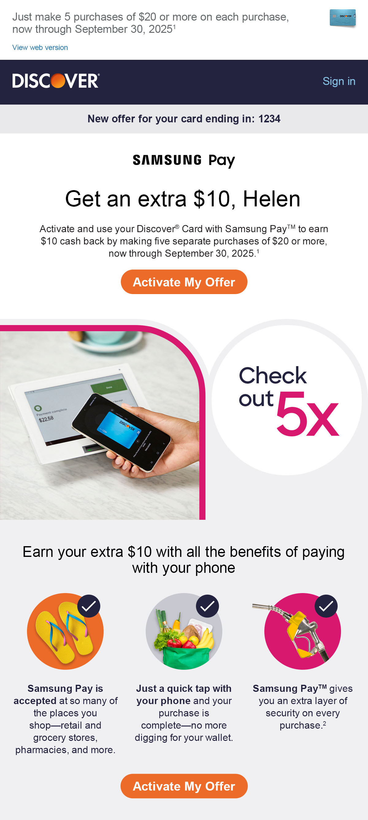 Samsung Pay - Initial